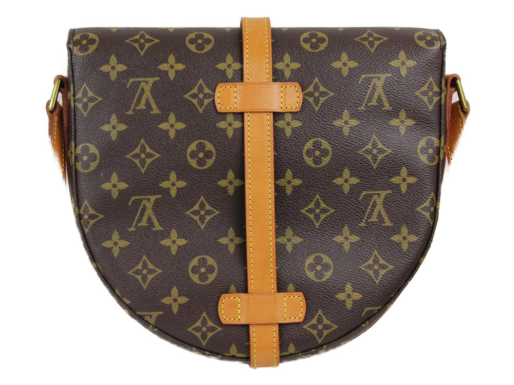 Louis Vuitton Monogram Shoulder Brown Bag Chantilly Brown